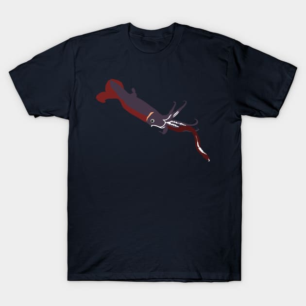 Giant Squid T-Shirt by stargatedalek